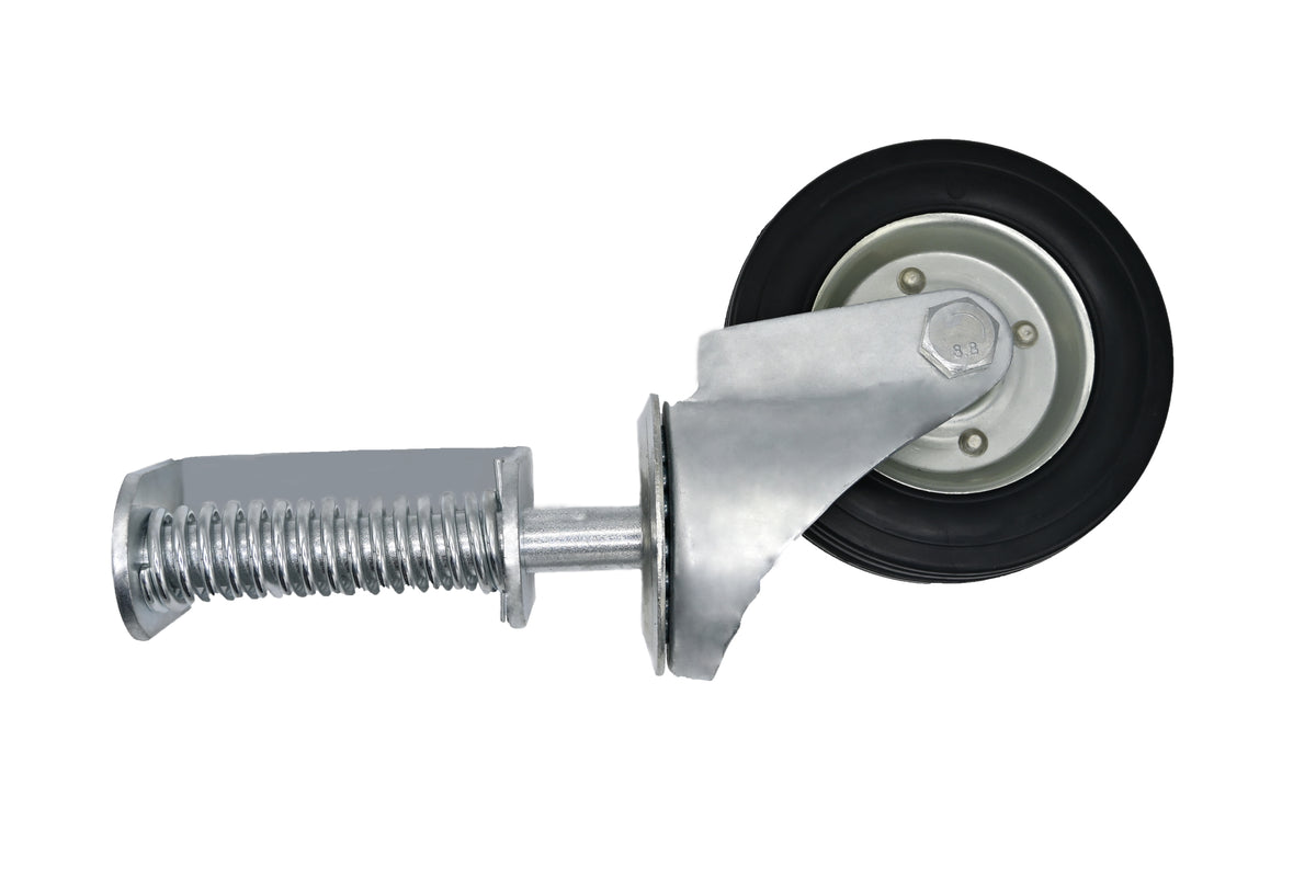 Spring-Loaded Self-Leveling Gate Wheel - Suitable for Various Heavy-Duty Gates
