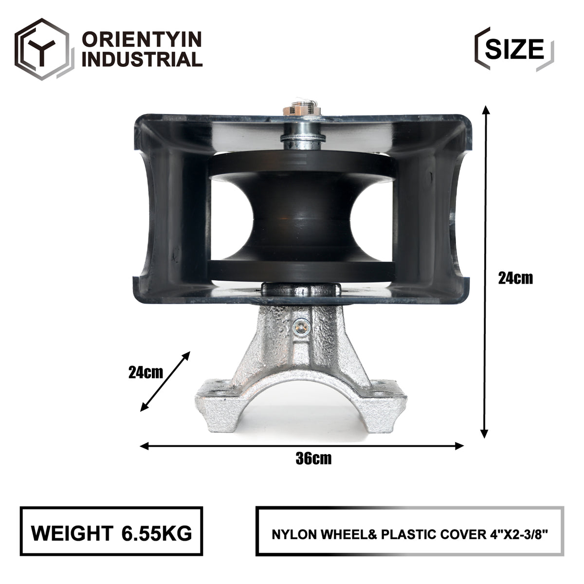 NYLON WHEEL& PLASTIC COVER