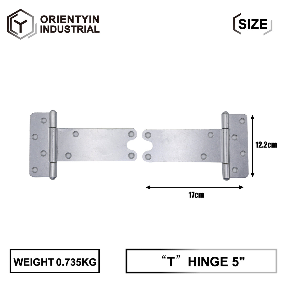 T door hinge