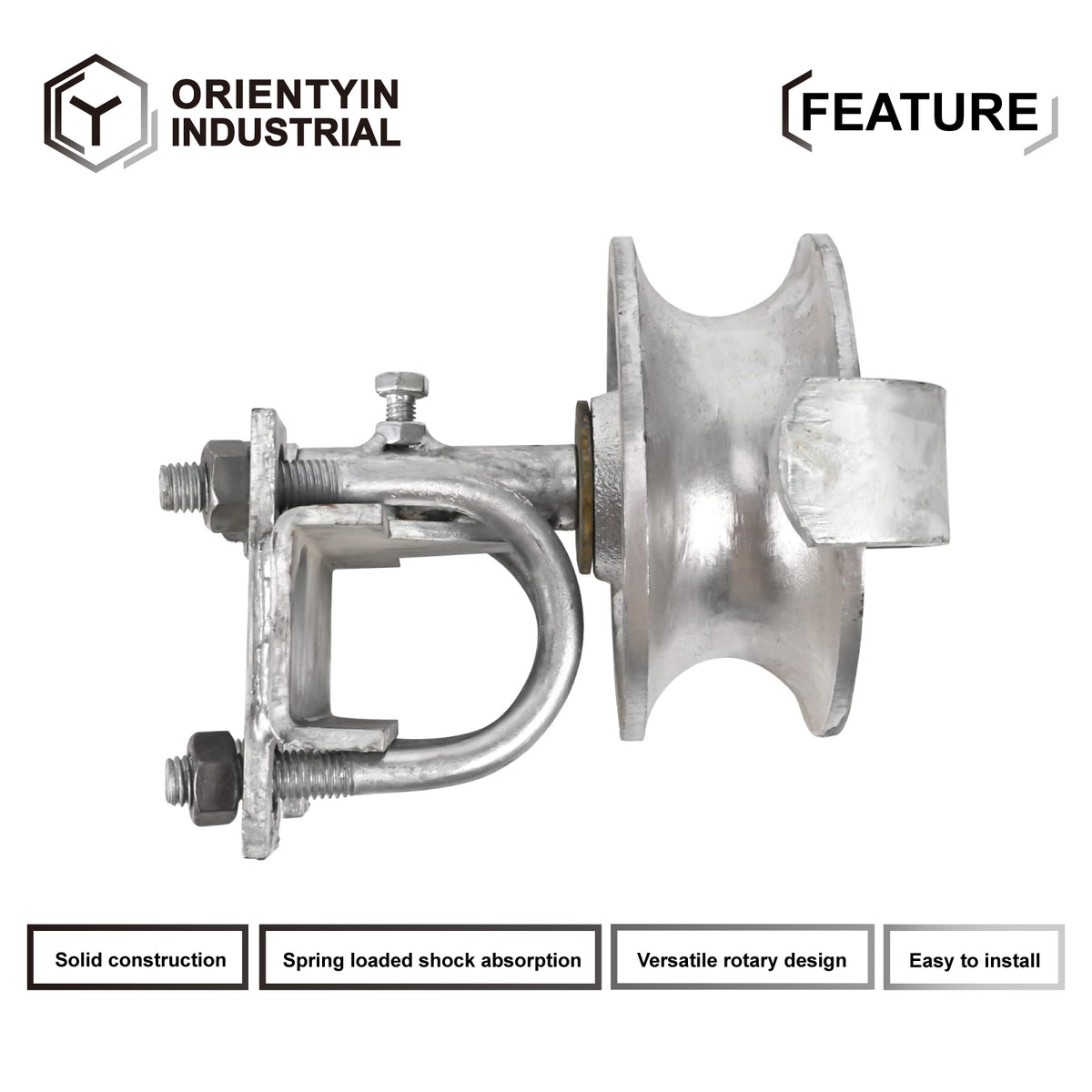 Heavy-Duty Galvanized Steel Gate Hinge/Bracket - Reliable and Robust Mounting Solution for Gates and Fences