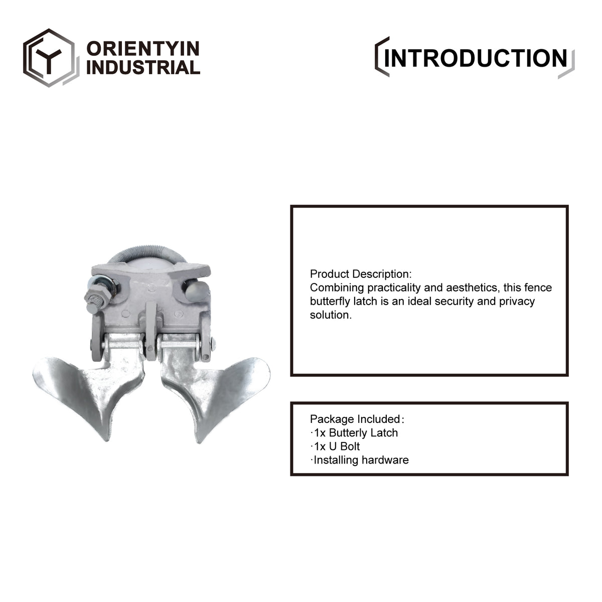 BUTTERLY LATCH