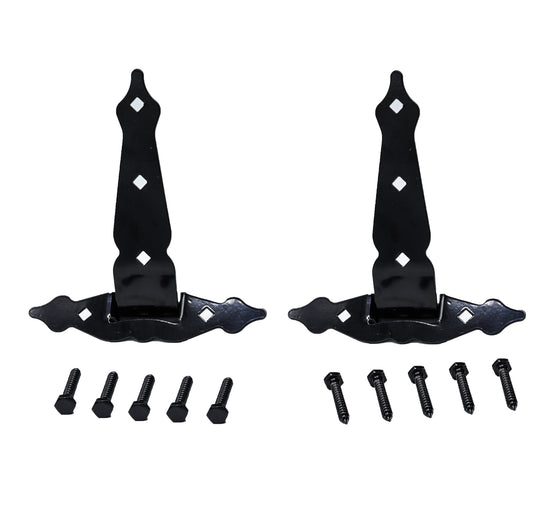 Narrow T Hinge - Black