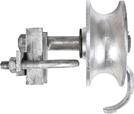 Heavy-Duty Galvanized Steel Gate Hinge/Bracket - Reliable and Robust Mounting Solution for Gates and Fences