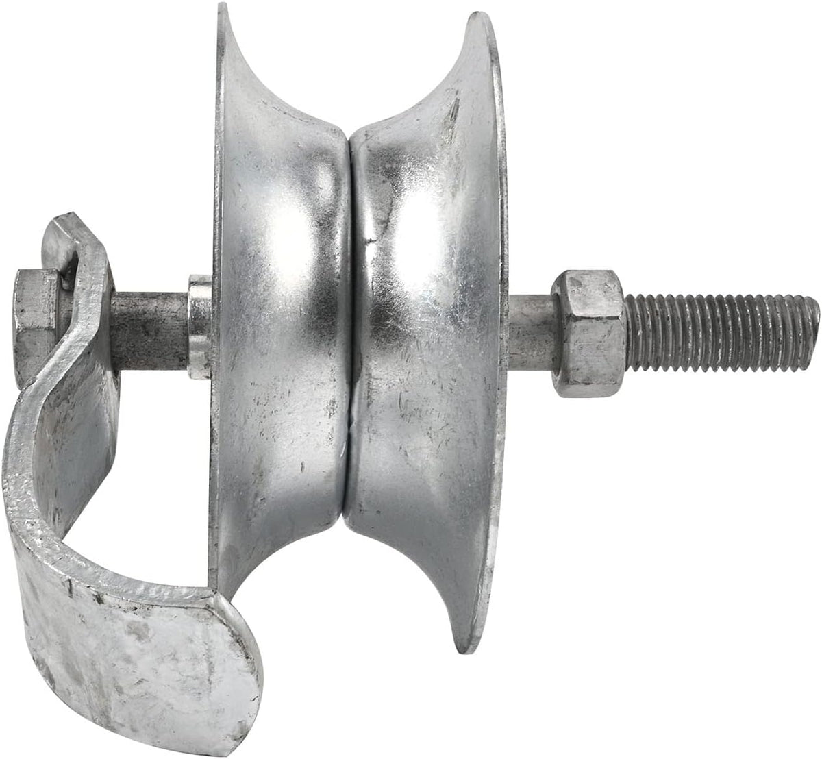 Stamped wheel double bracket