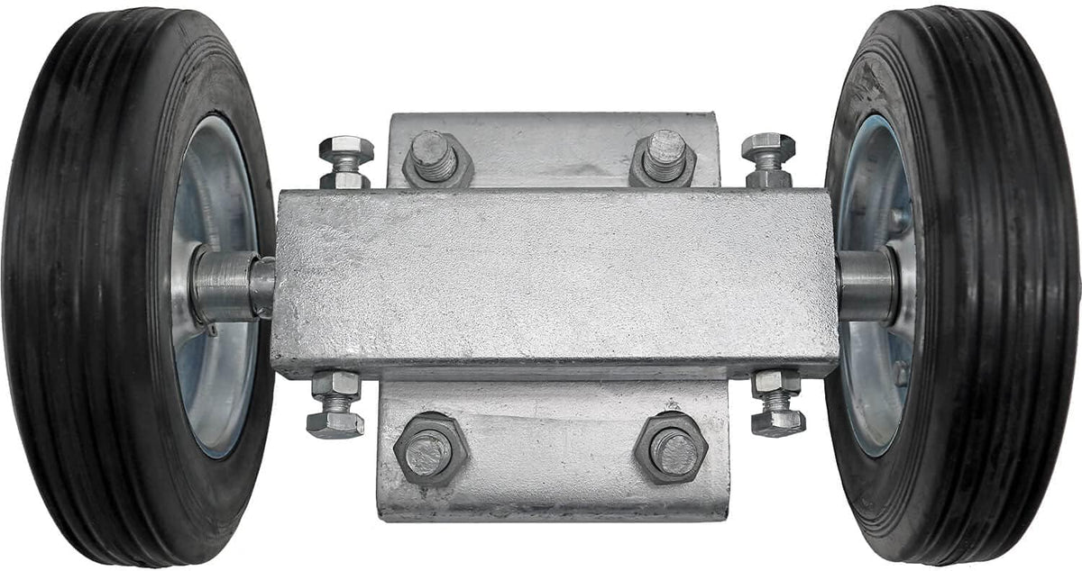 Adjustable Sliding Gate Wheel and Tensioner Set with Mounting Bracket - Premium Gate Accessory for Smooth Operation