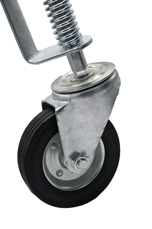Spring-Loaded Self-Leveling Gate Wheel - Suitable for Various Heavy-Duty Gates